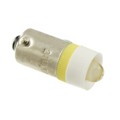 VC18602352 - LED T3 1/4 BAY YEL 24VAC/DC