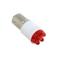 5855256F - LED CLUSTER T3 1/4 RD 660NM 120V