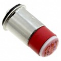 5851125F - LED MIDGET FLANGE BASE 28V RED