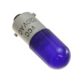 MB403-B120-CB - LED LAMP T-3 1/4 BAYONET BLUE