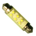 LE-0603-04Y - LED GLASS FESTOON 24V 40MA YLW