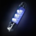 LE-0603-02B - LED GLASS FESTOON 12V 25MA BLUE