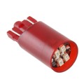 5862201204F - LED WEDGE BASED T3 1/4 RED