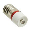E10SR130A - BASED LED E10 RED