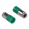 1512125UG3 - LED MIDGET GROOVE T1-3/4 12V GRN