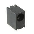 H-101C - LED HOLDER RA 3MM 2LD NYL BK