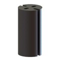 LEDM-1-28 - LED SPACER 5MM T-1-3/4 BLK 28MM