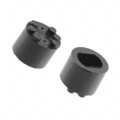LTM-160 - LED MOUNT 0.160" BLACK