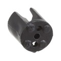 STD_200_BLK - LED HOLDER TRI-LEAD BLACK