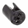 STD_250_BLK - LED HOLDER TRI-LEAD BLACK