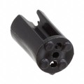 STD_320_BLK - LED HOLDER TRI-LEAD BLACK