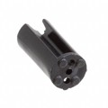 STD_400_BLK - LED HOLDER TRI-LEAD BLACK