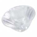 10759 - LENS CLR ELLIPTICAL/OVAL SNAP IN