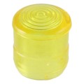 CMC_321_YTP - LENS YELLOW PANEL MOUNT SNAP-IN