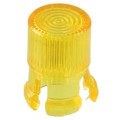 CLF_280_ATP - LENS AMBER FRESNEL RING SNAP IN