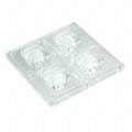 CS15750_STRADA-2X2MX-8-T4-B - LENS CLEAR ASYMMETRICAL SCREW