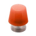 160A-604R - LENS RED PANEL MOUNT THREADED
