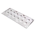 PLL120406 - LENS CLR 160X115DEG ELLIP SCREW