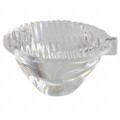 10003/L25 - LENS CLR ELLIPTICAL/OVAL SNAP IN