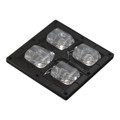 FP15589_STRADA-2X2MXS-T2 - LENS CLEAR ASYMMETRICAL SCREW