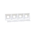 CN17431_DAISY-4X1-WW-WHT-MATT-D - ASSEMBLYRECTANG4 POS40.0MM (D)20