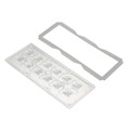 CS15689_STRADA-IP-2X6-FW - LENS CLEAR ASYMMETRICAL SCREW