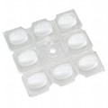 C16118_STRADELLA-8-HV-HB-O - LENS CLEAR ELLIPTICAL/OVAL SCREW