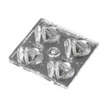 C14896_STRADA-2X2-PXL - LENS CLEAR ASYMMETRICAL SCREW