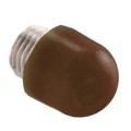 131A-304R - LENS RED PANEL MOUNT THREADED