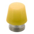 160A-604Y - LENS YELLOW PANEL MOUNT THREADED