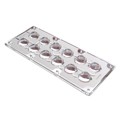 PLL120002 - LENS CLEAR 90DEG WIDE SCREW