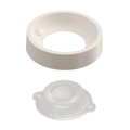 CN13990_SAGA-HB-IP-WHT - LENS CLEAR 42-74DEG SCREW