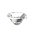 10192 - LENS CLR ELLIPTICAL/OVAL SNAP IN