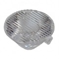 10198 - LENS CLR ELLIPTICAL/OVAL SNAP IN