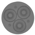 CP10368_TITANUM-3-M - LENS CLEAR 30DEG MEDIUM ADHESIVE