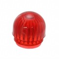 25P-326R - LENS RED PANEL MOUNT THREADED