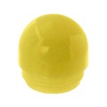 25P-307Y - LENS YELLOW PANEL MOUNT THREADED