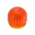 25P-326A - LENS AMBER PANEL MOUNT THREADED