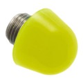 139A-404Y - LENS YELLOW PANEL MOUNT THREADED