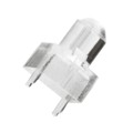 VLP-250-R - LIGHT PIPE CLEAR 3MM LENS ROUND