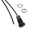 FLXR1RTP06 - RUGGD FLEX LIGHTPIPE BLK 6" RED