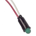 5100H5 - LED GREEN 1/4" HOLE PANEL MOUNT