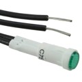 LE2950WL5G - LED PNL MNT 125/250V GREEN