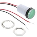 PML50GFVW - LED GREEN ROUND PANEL MOUNT
