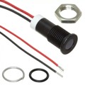 Q6F7BYYRG02E - LED INDICATOR 6MM FLUSH 2VDC IP6