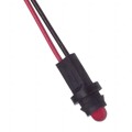 SSI-RM3091SRD-150 - LED 3MM SUP RED 6"LDS REAR PNLMT