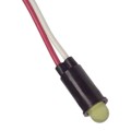 5100H7 - LED YELLOW 1/4" HOLE PANEL MOUNT