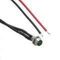 FL1M-6CW-2-G3V - LED GRN 6MM NUT 3VDC STK