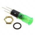 FL1P-8NJ-1-G12V - LED GRN 8MM NUT 12VAC/DC STK