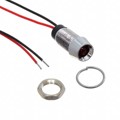 FL1M-8CW-4-R12V - LED RED 8MM NUT 12VDC STK